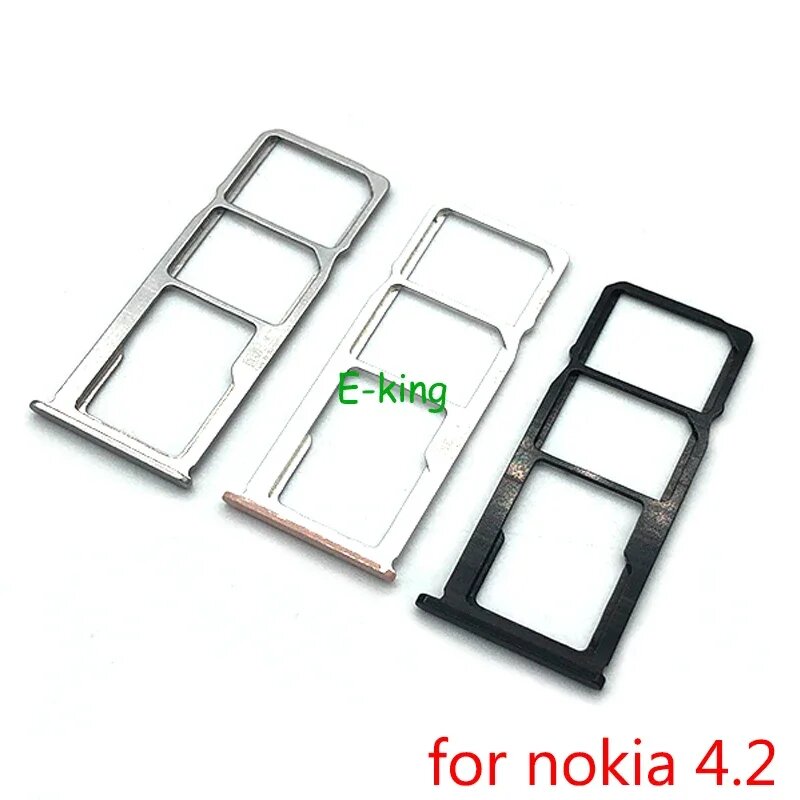 Держатель лотка SIM-карта Nokia 4.2 Black