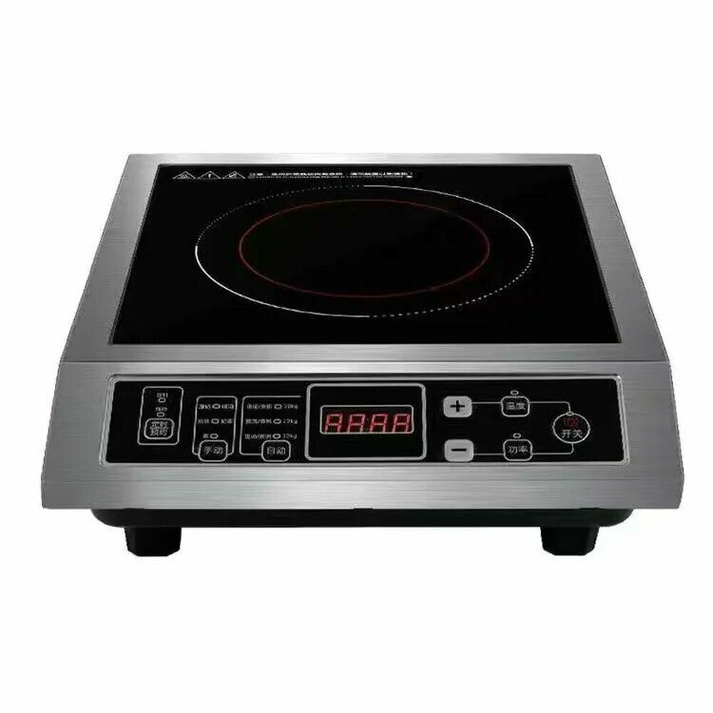 Индукционная настольная плита AirHot IP3500, 3500 Вт, нержавеющая сталь