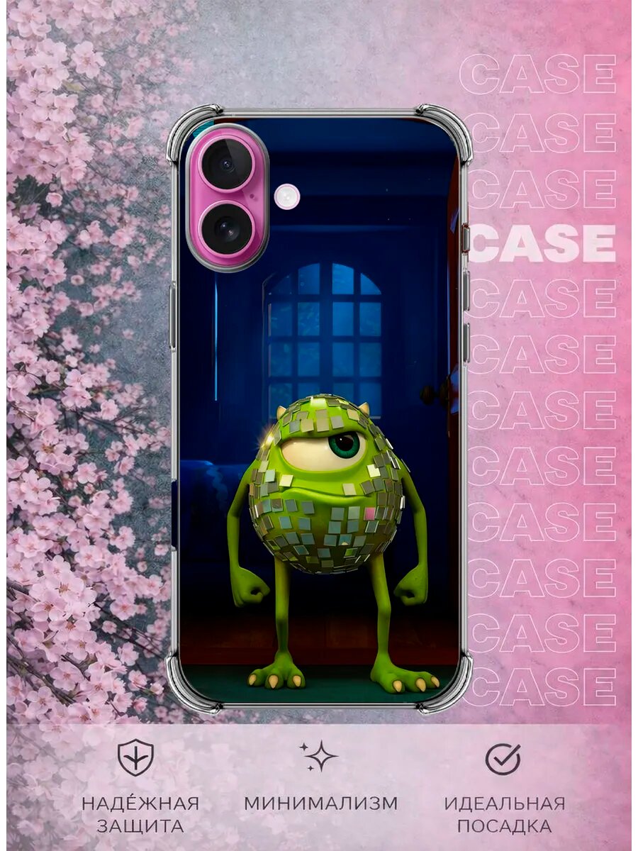 Чехол на iPhone 16 с принтом Майк Вазовский