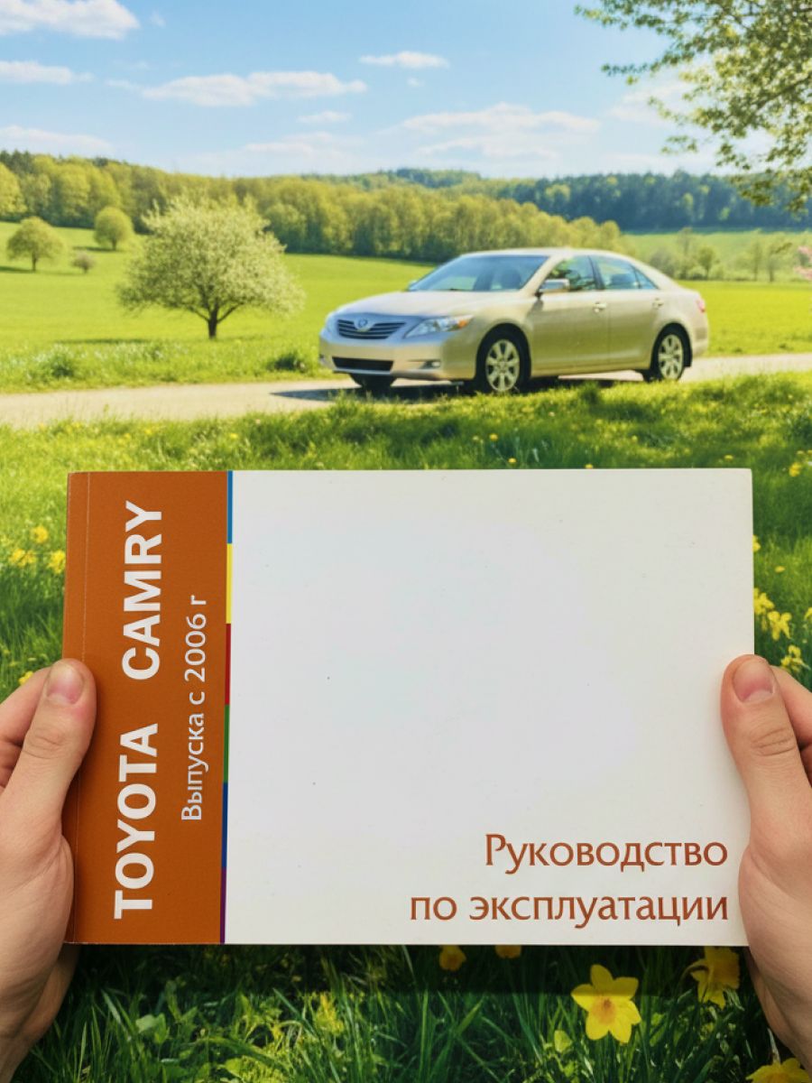 Руководство по эксплуатации Toyota Camry с 2006 г, книга Тойота Камри