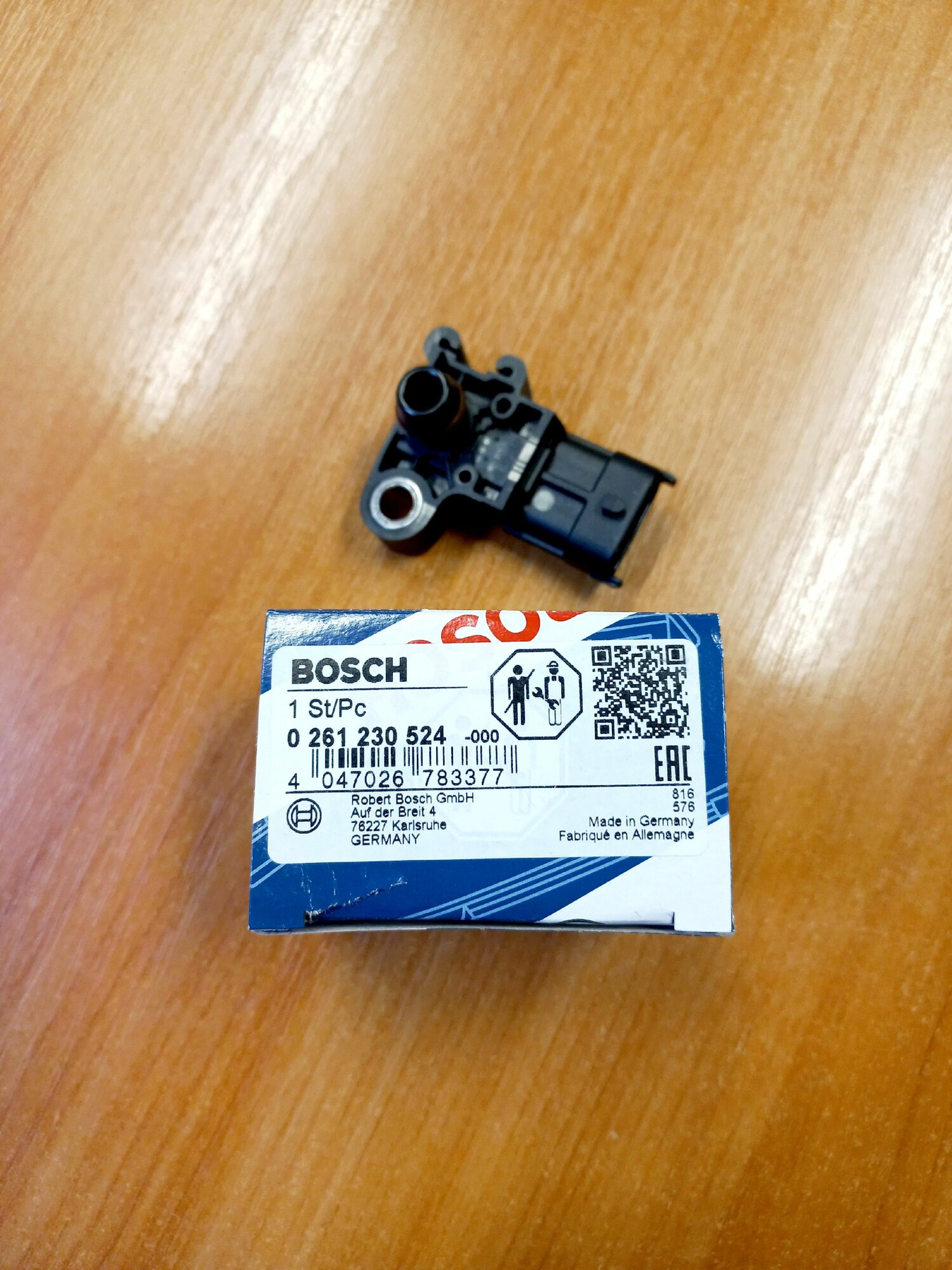 Датчик давления воздуха 0261230524 BOSCH
