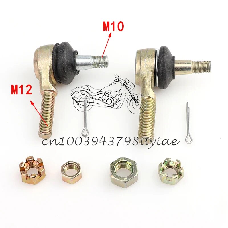 Поворотный Кулак M10-M12 Для CF Moto 9030 101170 Zforce 1000 800 500X6, Стальной, Запчасти Для Квадроциклов, UTV И SSV
