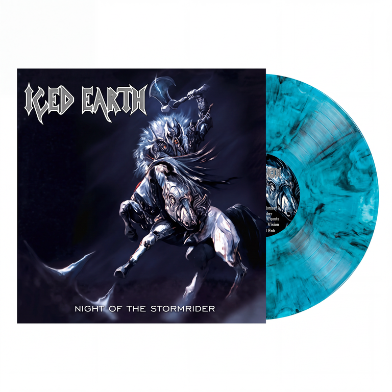 Виниловая пластинка ICED EARTH - Night Of The Stormrider LP blue/black