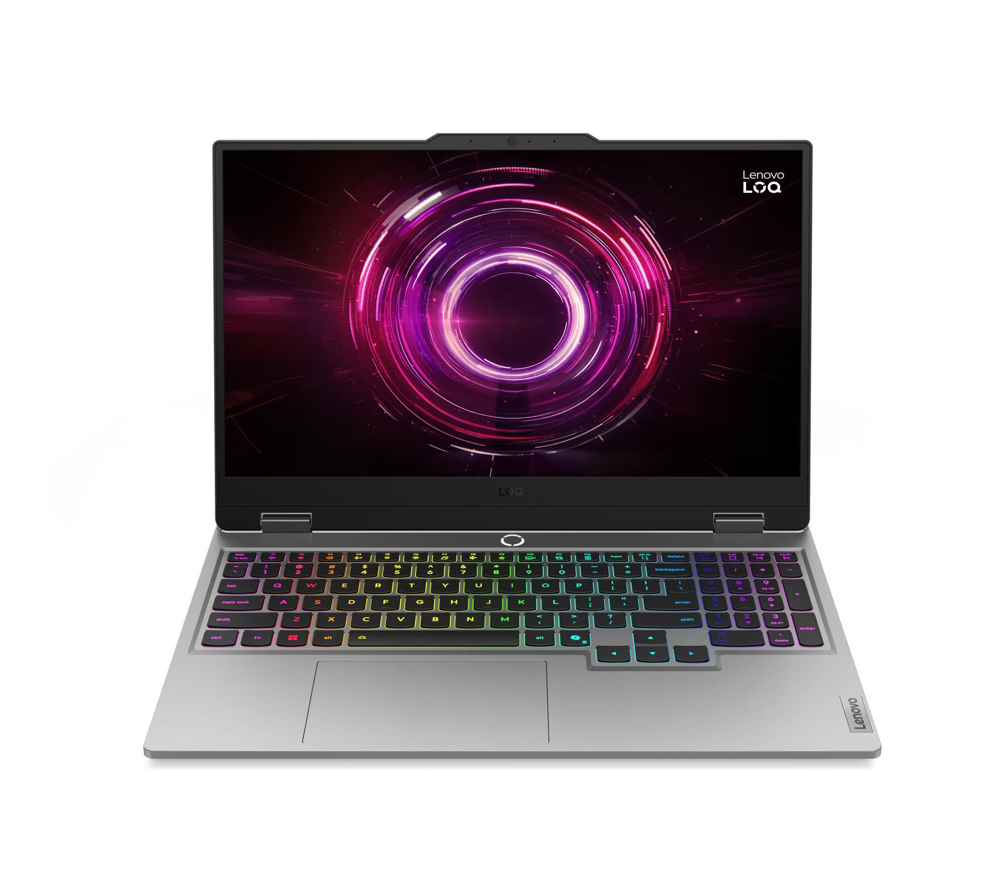 Ноутбук Lenovo LOQ 15AHP10 AMD Ryzen 7 250/16Gb (1*16 D5)/SSD512Gb/RTX5060 8Gb (100W)/15.6"/IPS/FHD/1920x1080/144Hz/Win11 (SL English)/RJ-45/Luna Grey/2.4kg