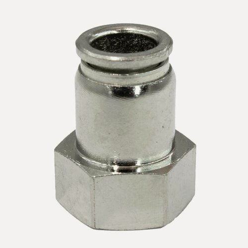 Изображение товара PI TOOLS Цанга прямая, резьбовая Cn-I-1/2F-14 для фторопластовых и полиуретановых трубок. Арт. 1765