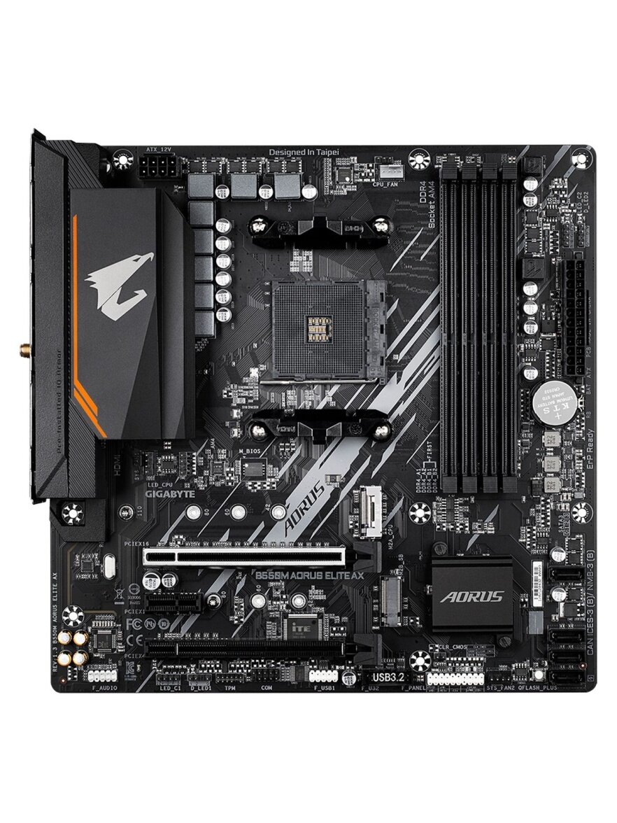 Standart ATX Air чёрный, B550, R7 3700X AIR6, 512 NVME, 32 ГБ DDR4