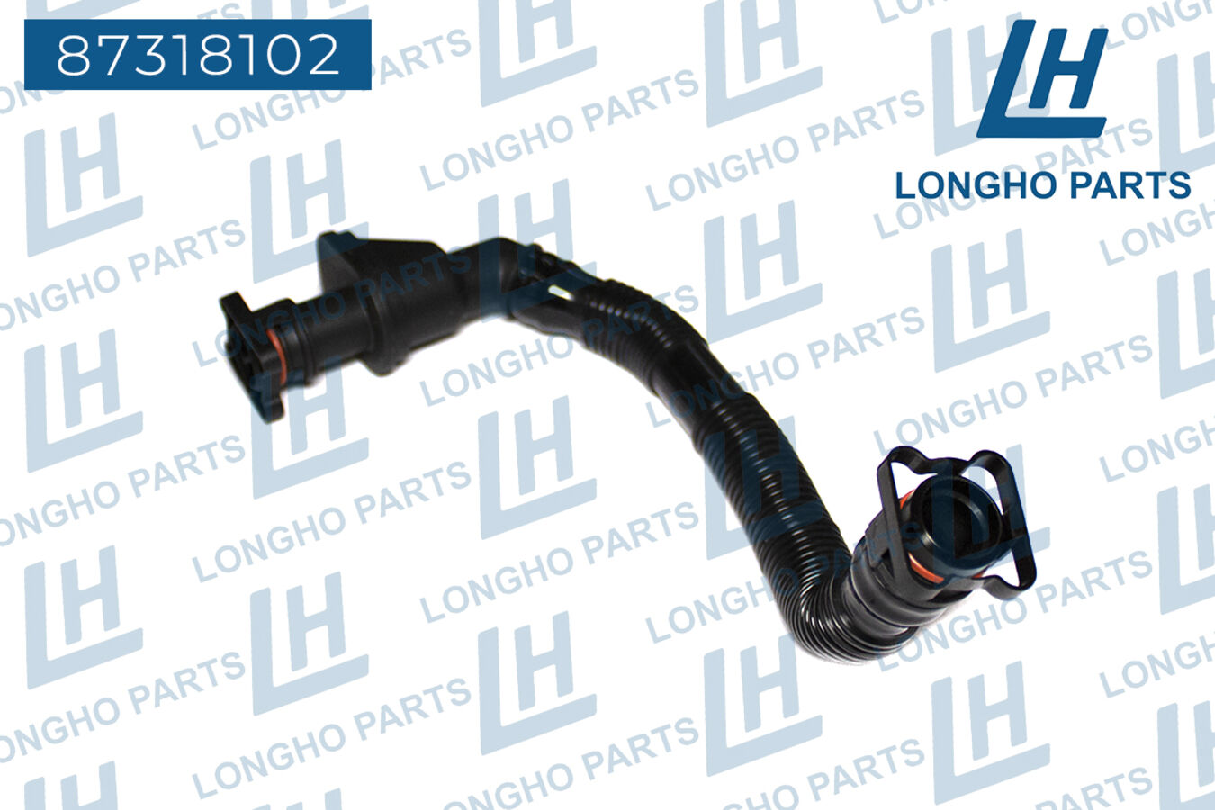Патрубок пластиковый (трубка) bmw 7' f01 седан/ x6 e71 sac (LONGHO 87318102)