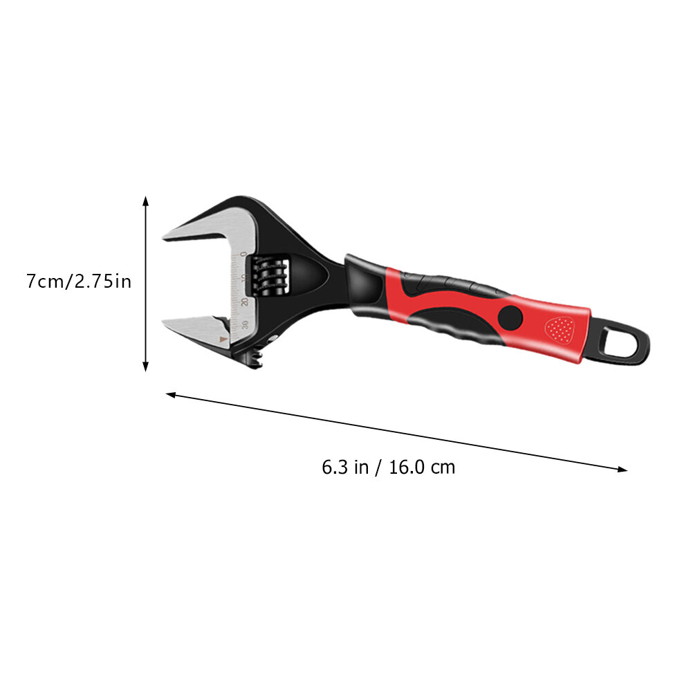 Многофункциональный Ключ Для Раковины С_Adjustable Головкой Для Дома 16x7.0Cm