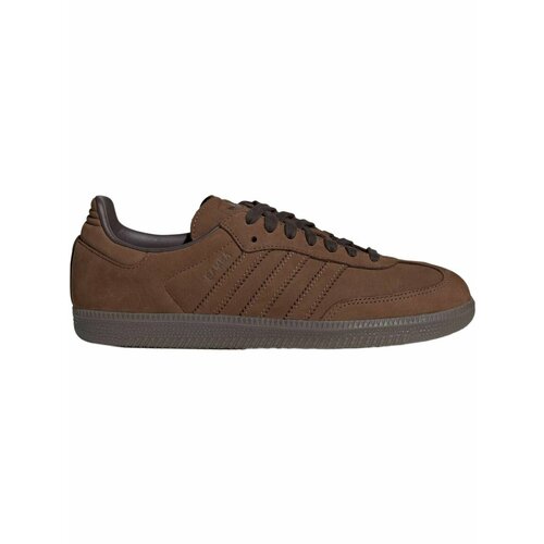 фото Кеды adidas samba og, полнота f (eu)/ на среднюю стопу, размер 11 uk, коричневый