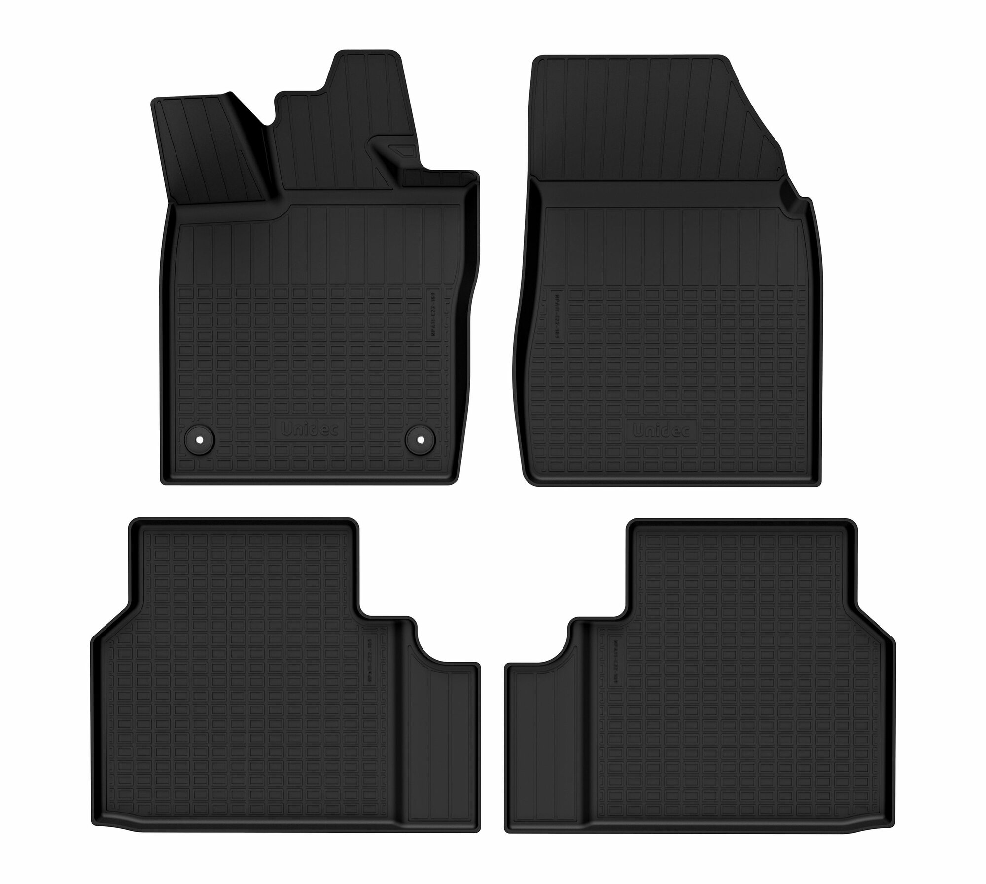 Коврики салонные для Ford Explorer EV 3D 2024