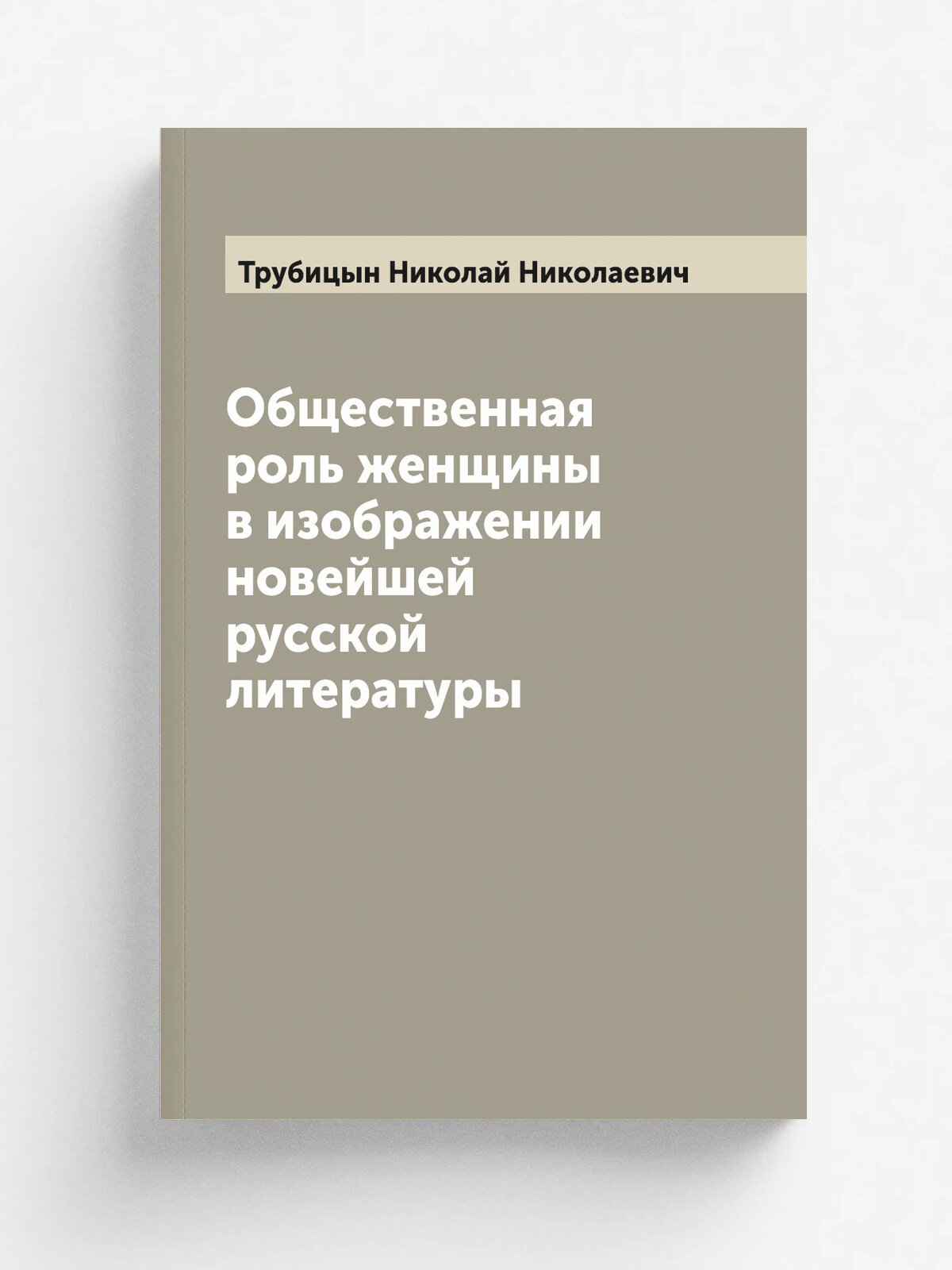 Общественная роль женщины в изображении новейшей русской литературы