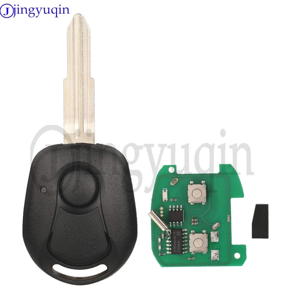Ключ авто 2 кнопки ID60, 433.92MHz, HYN10 Blade