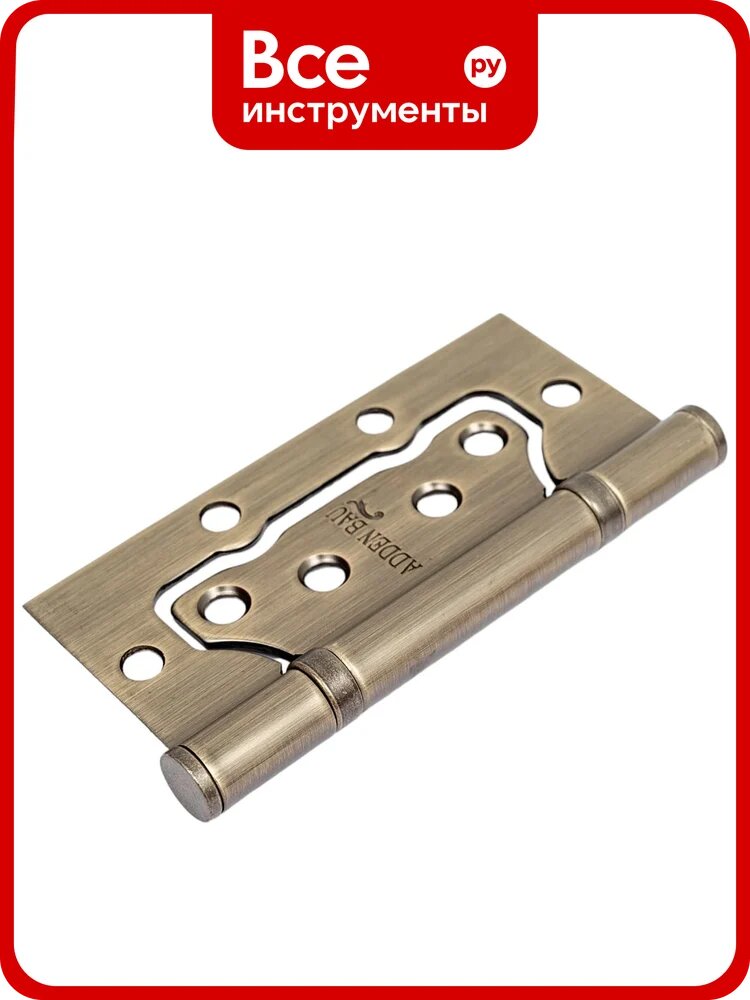 Универсальная петля без врезки ADDEN BAU 100X75X2.5 BUT ANTIC BRONZE 940000000571