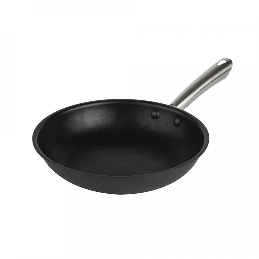 Сковорода чугунная антипригарная 26 см CAST IRON без крышки, высота стенки 50 мм с ручкой