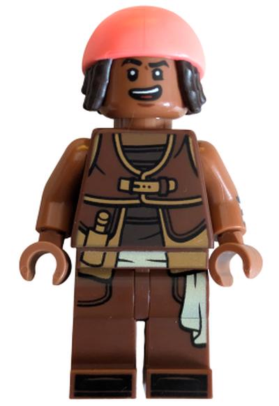 Минифигурка Lego op015 Usopp - Coral Bandana