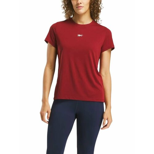 фото Футболка reebok id train supremium tee, размер xs, бордовый
