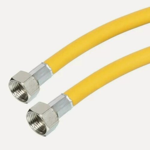 Изображение товара Подводка для газа ELKA 3/4"х0.8 м, г-г, ПВХ. Надежный шланг для подключения газового оборудования