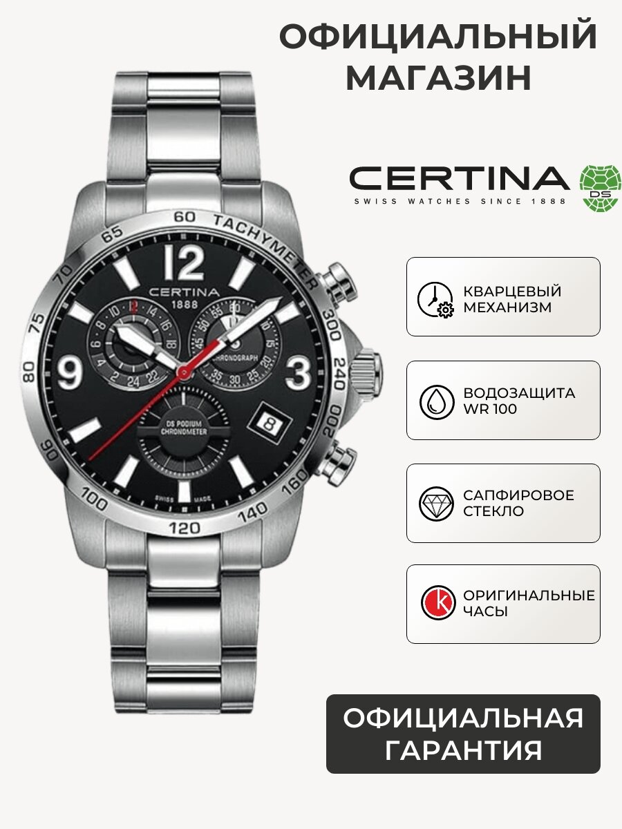 Наручные часы Certina 