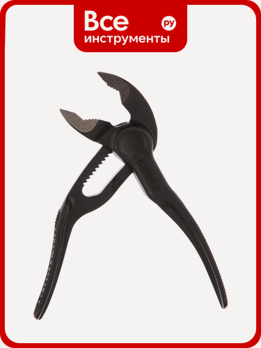 Изображение товара Переставные сантехнические клещи с фиксатором KNIPEX, CrV сплав, многочисленные позиции установки, для трубных