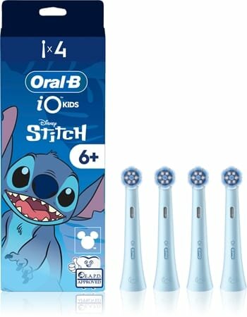 Насадка для электрической зубной щетки Oral-B iO Kids Disney Stitch, 4 шт, от 6 лет