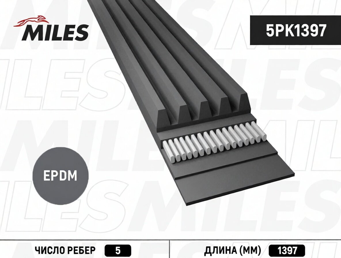 Ремень поликлиновой 5PK1397 Continental арт. 5PK1397