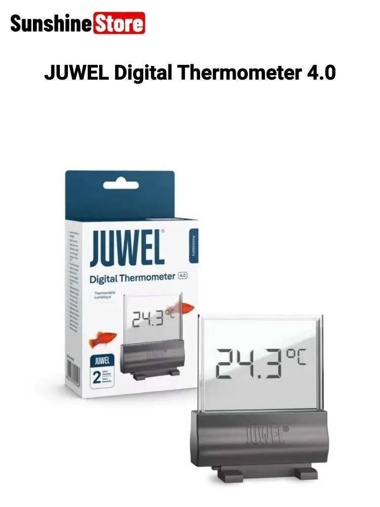 Цифровой Термометр JUWEL 4.0 Для Точного Контроля Температуры Подходит для Пресноводной И Морской Воды
