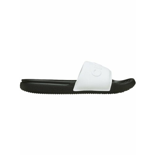 фото Сабо crocs crocs all day slide m, размер m7 us, черный, белый
