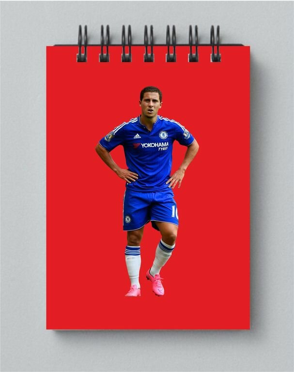 Блокнот Эден Мишель Азар, Eden Michael Hazard №26, А4