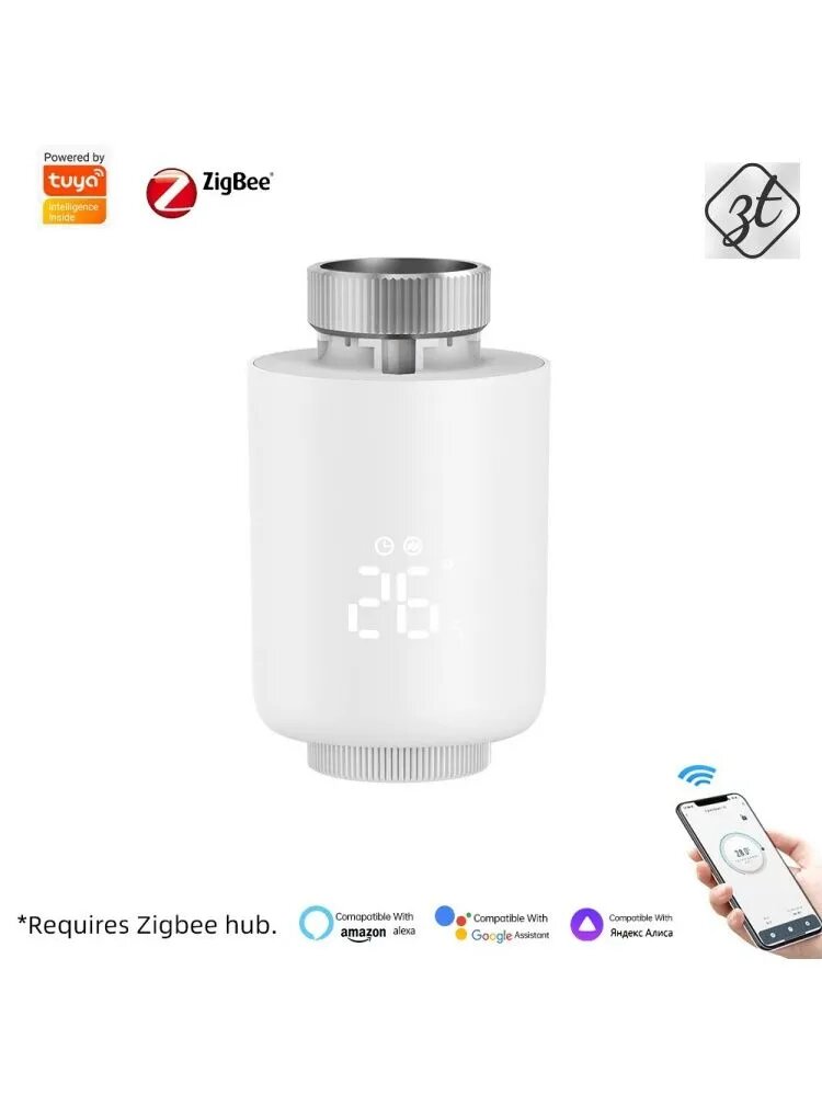ZigBee Умный термостатический клапан TRVZB