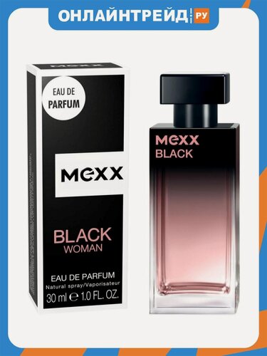 Изображение товара Женская парфюмерная вода Mexx Black Woman, 30 мл