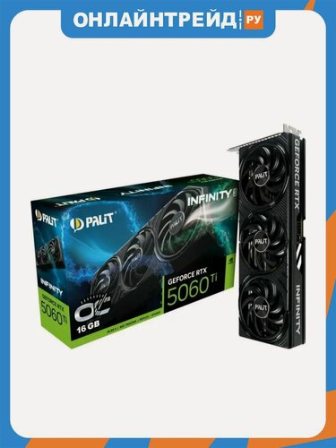 Изображение товара Видеокарта Palit GeForce RTX 5060 Ti INFINITY 3 OC 16G