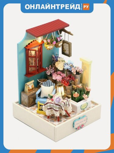 Изображение товара Румбокс Hobby Day S2202 Цветочный на углу