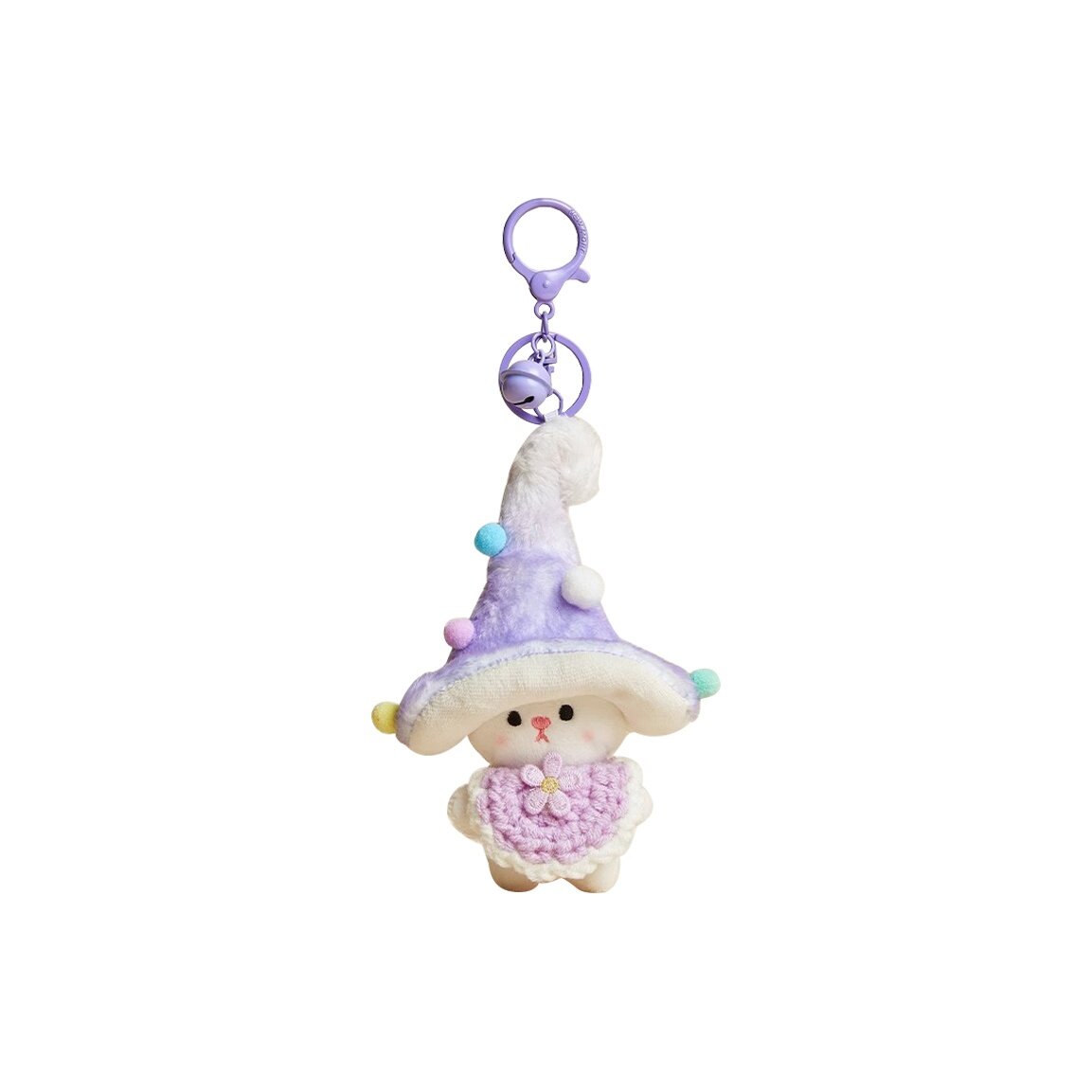 Плюшевый шарм унисекс MENGMENGBUNNY Милые куклы-эльфы с радужными грибами, 12CM EU
