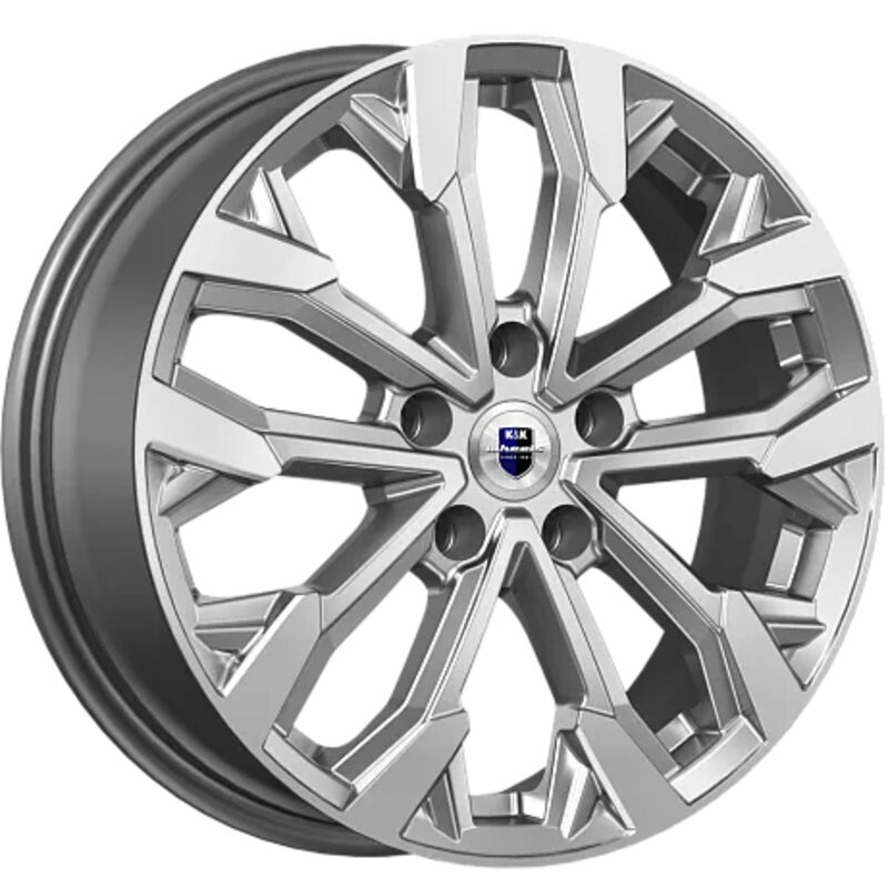 Литой колесный диск K&K Морейн (КС1046) 6,5x17/5x108 ET33 D60,1 Дарк платинум