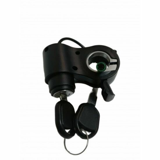 Замок зажигания с курком газа M8 5pin для электросамоката Kugoo G2 Pro