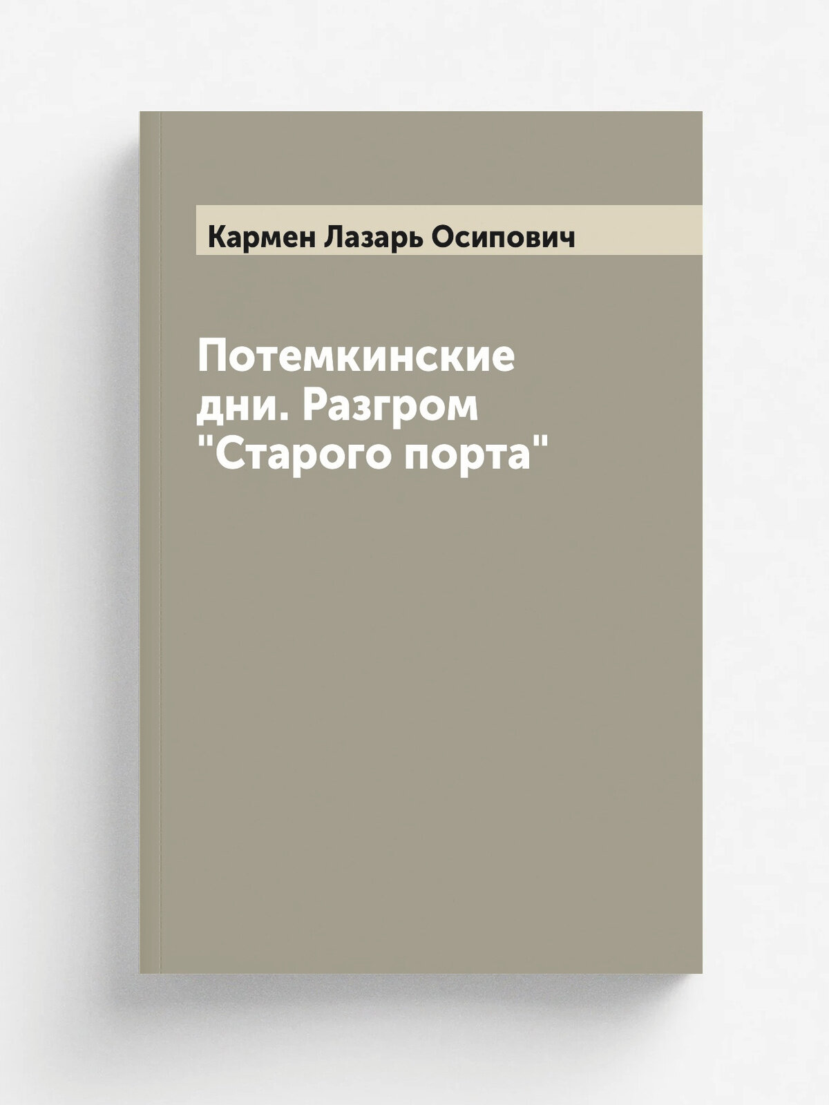 Потемкинские дни. Разгром "Старого порта"