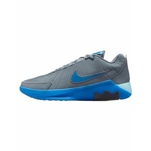 фото Кроссовки nike lebron witness 9, полнота f (eu)/ на среднюю стопу, размер 9,5 us, серый
