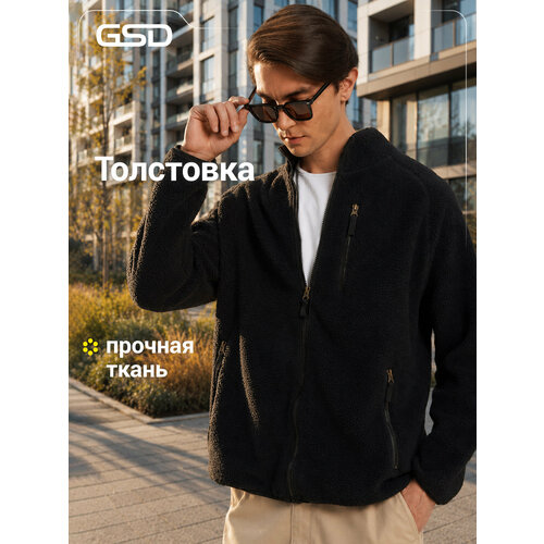 фото Толстовка gsd, размер 3xl, , черный