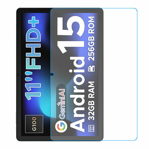 Скрин Мобайл защитный экран для Doogee Tab E3 из нано стекло 9H