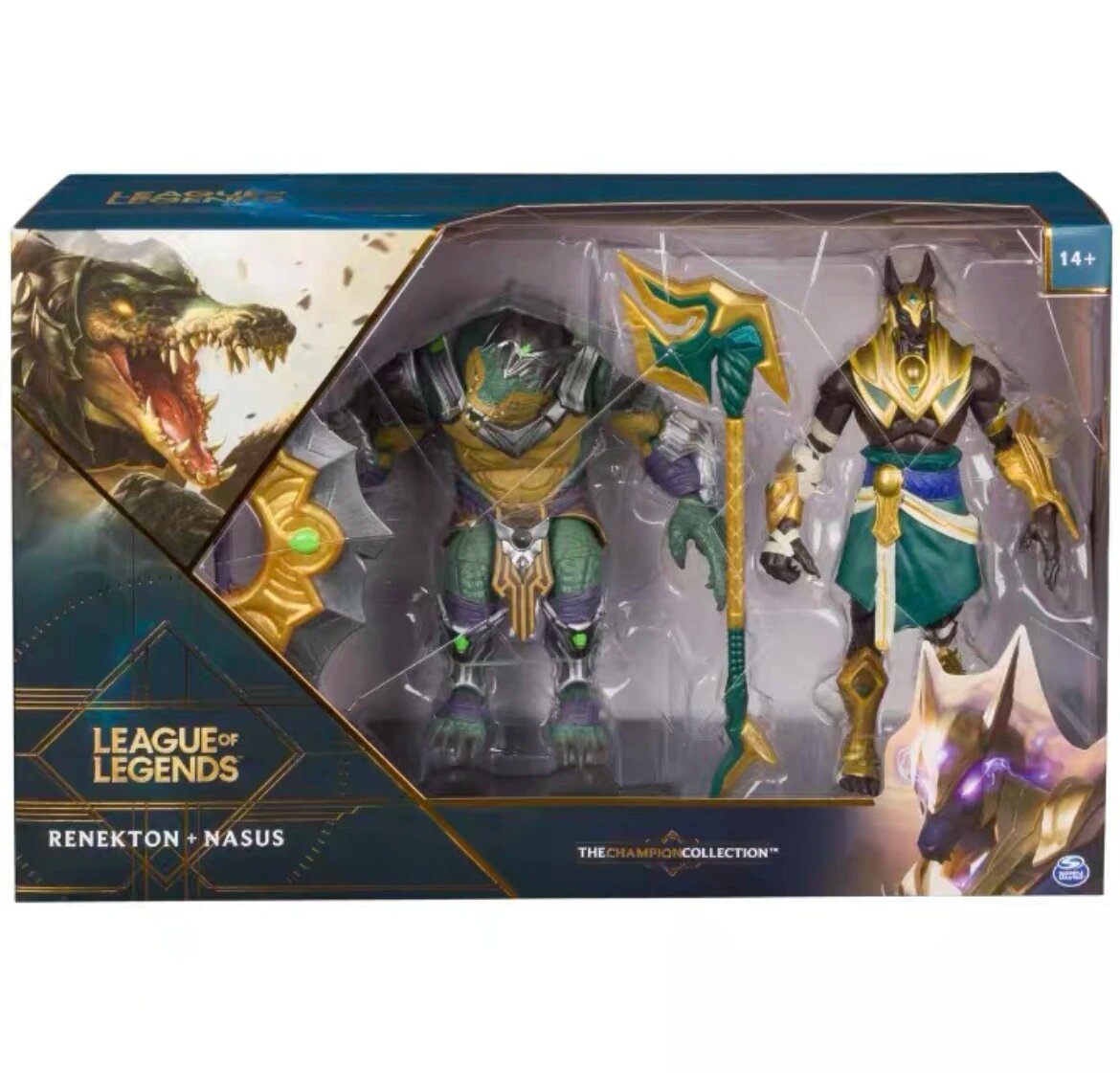 Фигурки League of Legends: Нектон + Насус, Original with box