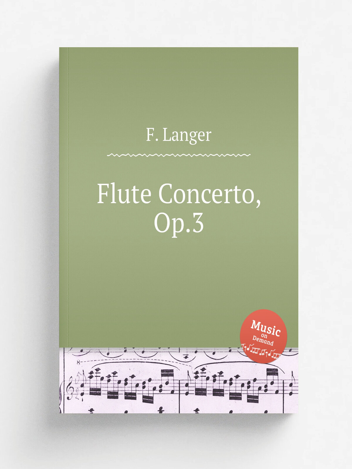 Flute Concerto, Op.3 | F. Langer | Репринт