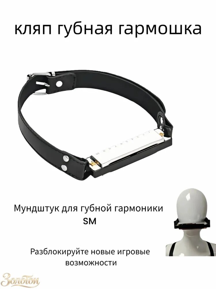 Кляп губная гармошка, BDSM