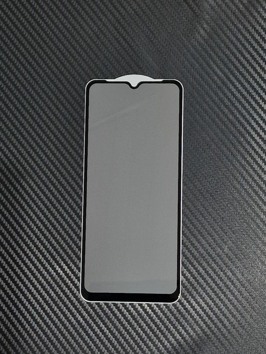 Стекло Privacy Glass для Xiaomi Redmi 12C черное