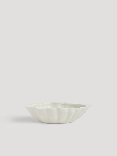 Изображение товара Блюдо, 23x15x6 см, керамика D, молочное, Устрица, Shellfish, Kuchenland