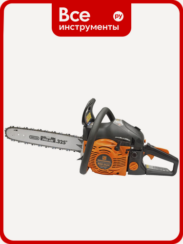 Изображение товара Бензиновая пила CARVER RSG 246Х с мощностью 2.4 л. с, длиной шины 38 см и 64 звеньями для полупрофессионального использо