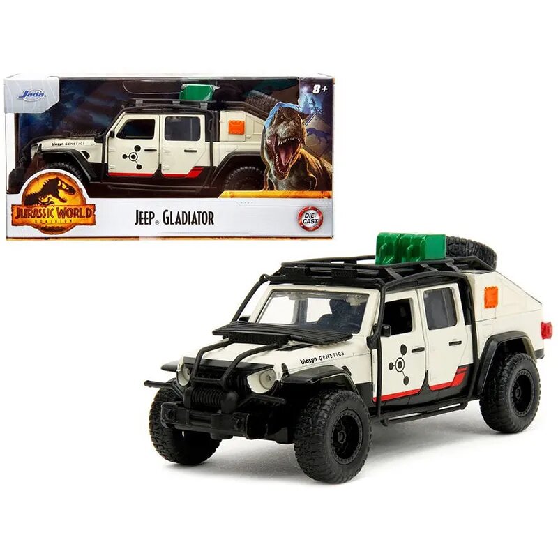 Коллекционная модель JADA 2020 Jurassic World 1:32 Jeep Gladiator