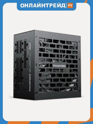 Изображение товара Блок питания Phanteks AMP GH, 1000W, 80+ Gold, ATX3.1, черный (PH-P1000RT_BK01)