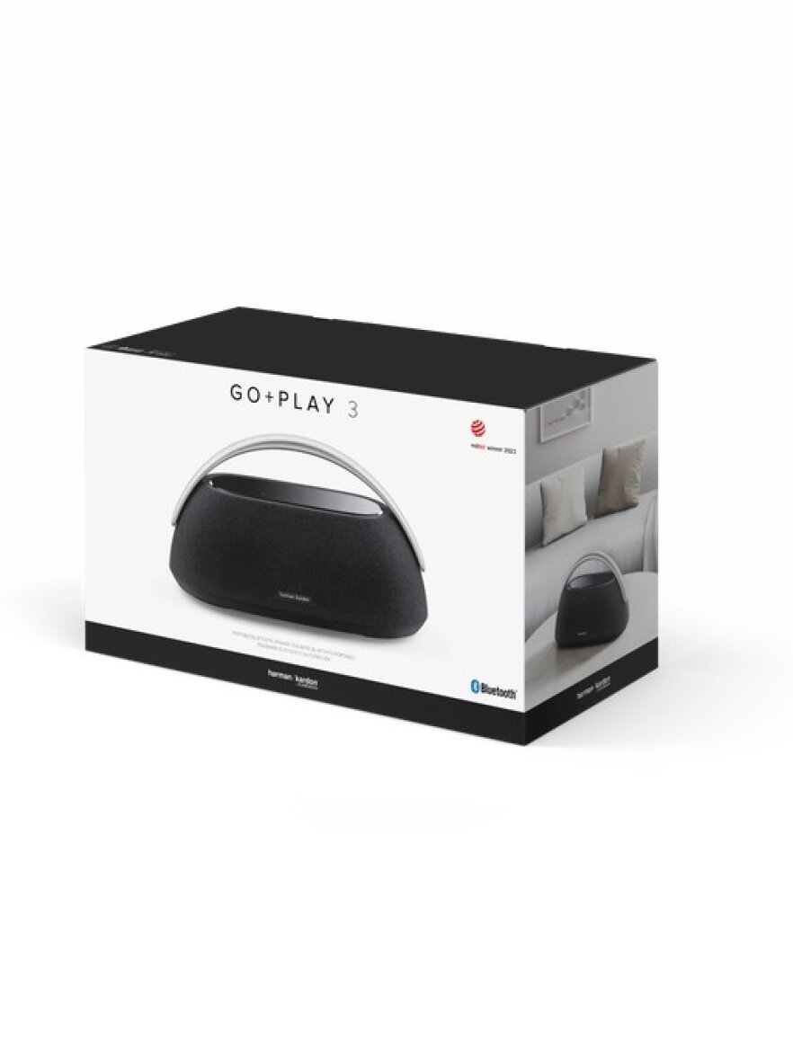 Колонка Harman Kardon Go + Play 3 black UK — фото 1