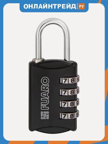 Изображение товара Кодовый замок Fuaro PLZ-TRAVEL-2804B CODE (PLZ-28-04B) /блистер