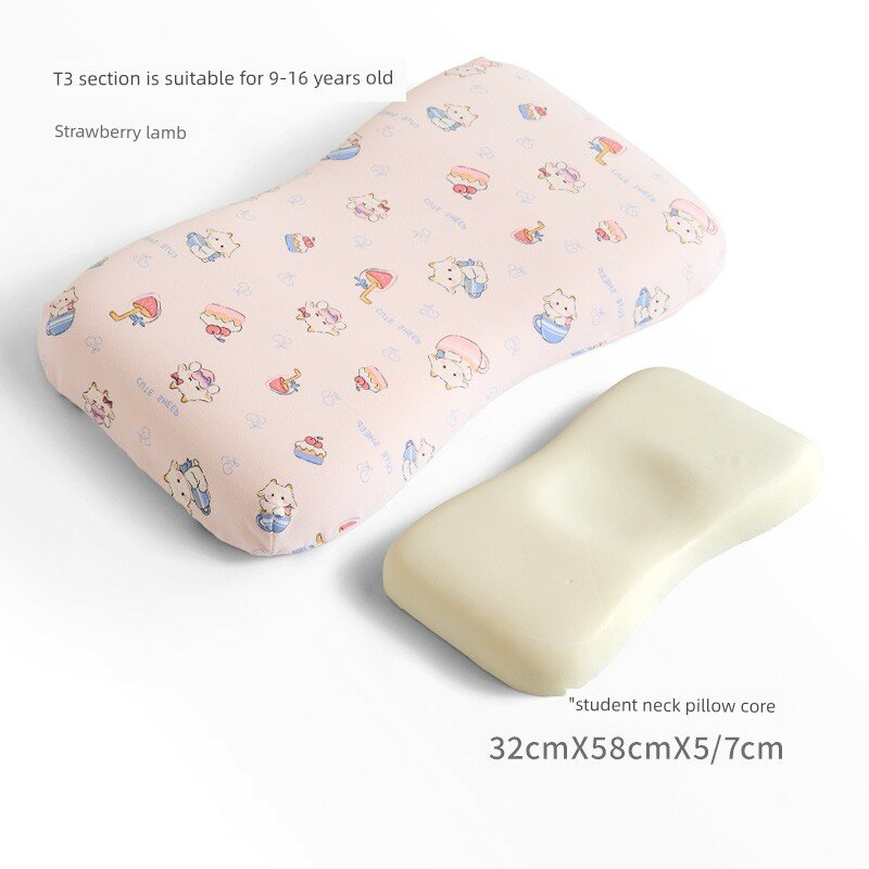Детская памятная подушка Strawberry Sheep для 9-16 лет, мягкая и легкая, дизайн для всех сезонов, гипоаллергенный